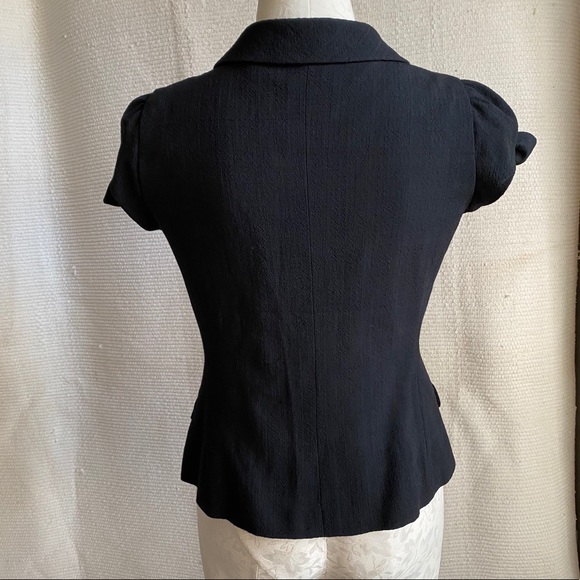 Moschino M Retro Pinup Short Sleeved Blazer Jacket - Picture 4 of 8